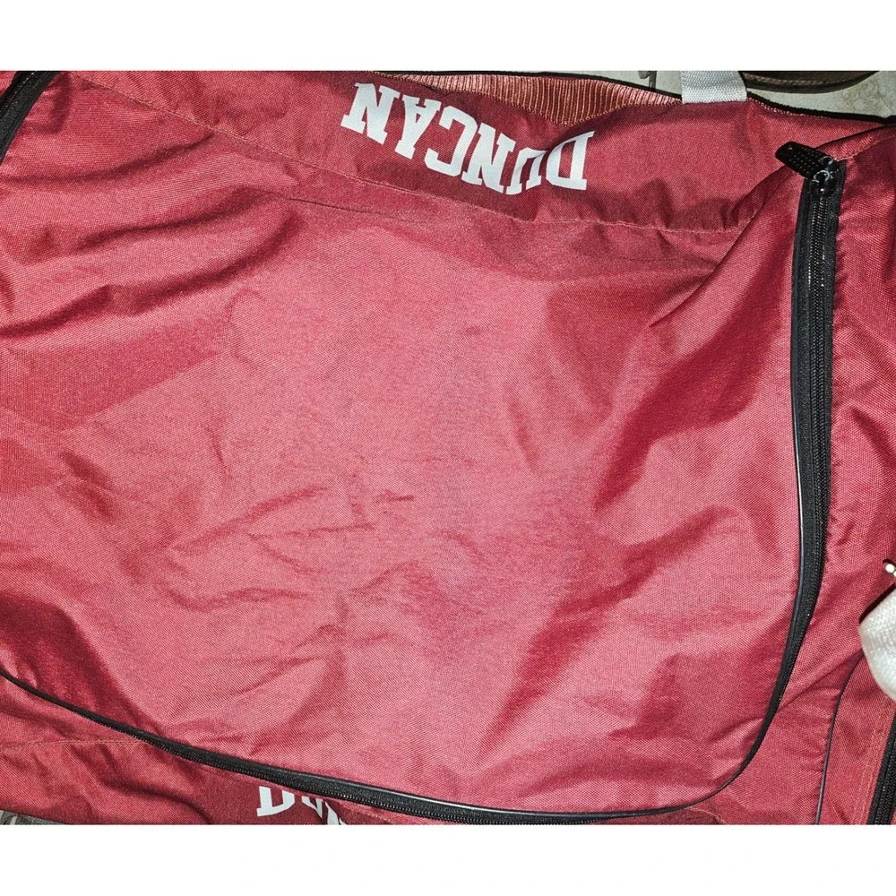 Bulldogs Maroon Duffel Bag Gym Sports Travel‎ Gear Large Bag